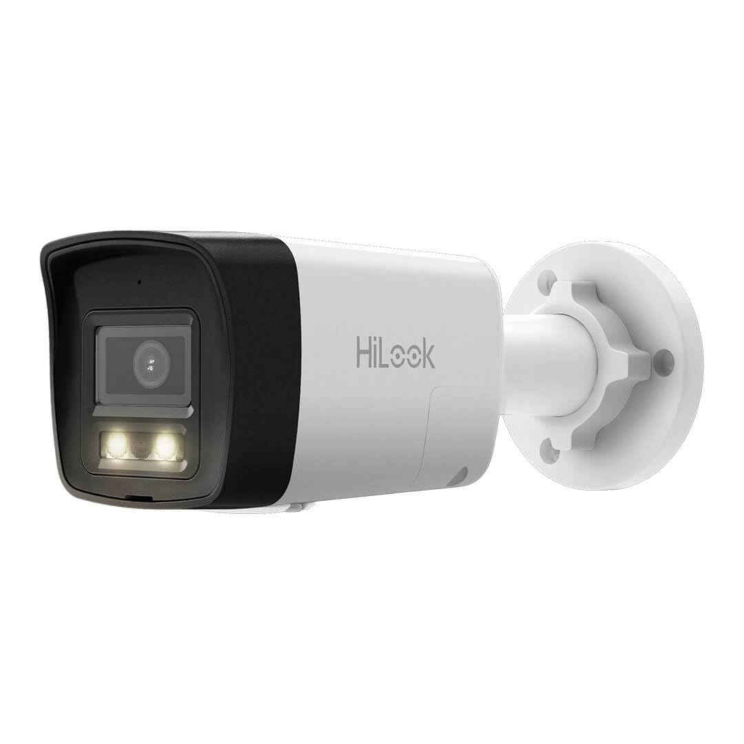 HiLook 4K PoE Kamera Set – 4× 8MP Bullet, SD-Slot, Farb-/IR-Nachtsicht, KI-Erkennung, 8CH NVR mit 2TB, App-Steuerung, für Außenbereich