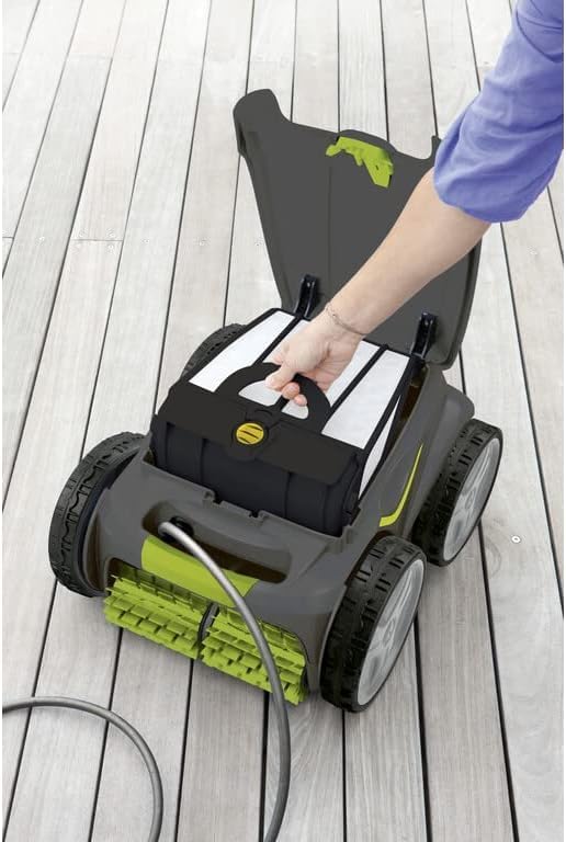Zodiac Vortex 4WD GV5220 Poolroboter – Automatisch, Boden-, Wand- & Wasserlinienreinigung, bis 12×6 m, mit 18 m Kabel & Trolley