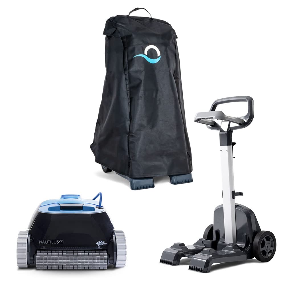 Dolphin Nautilus CC Automatischer Poolroboter mit Kabel – Boden- & Wandreinigung, Energiesparend, für eingelassene Pools bis 10 m