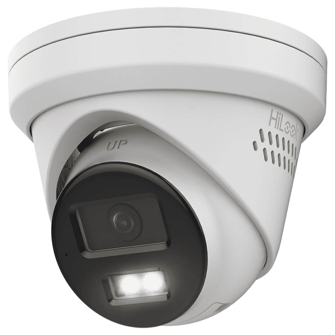 HiLook PoE Kamera Set – 4× 6MP Dome, Farb-/IR-Nachtsicht, KI-Erkennung, SD-Slot, 8CH 4K NVR mit 2TB, App-Steuerung, für Außenbereich