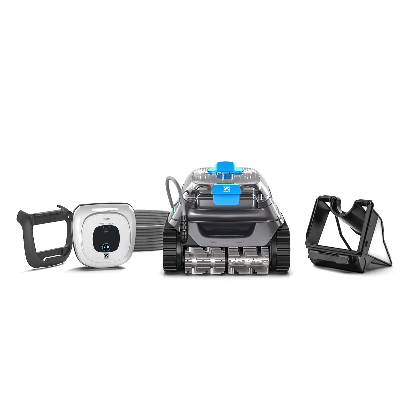 Zodiac CNX 10 Automatic Pool Robot for up to 9 x 4 m, Cleans Floor, Walls and Waterline. Cyclone Suction Technology, Agile Movement. Includes 15 m Cable and Fine Filter