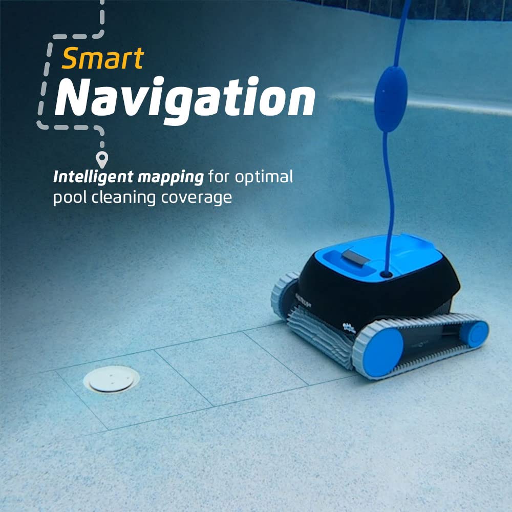 Dolphin Nautilus CC Automatischer Poolroboter mit Kabel – Boden- & Wandreinigung, Energiesparend, für eingelassene Pools bis 10 m