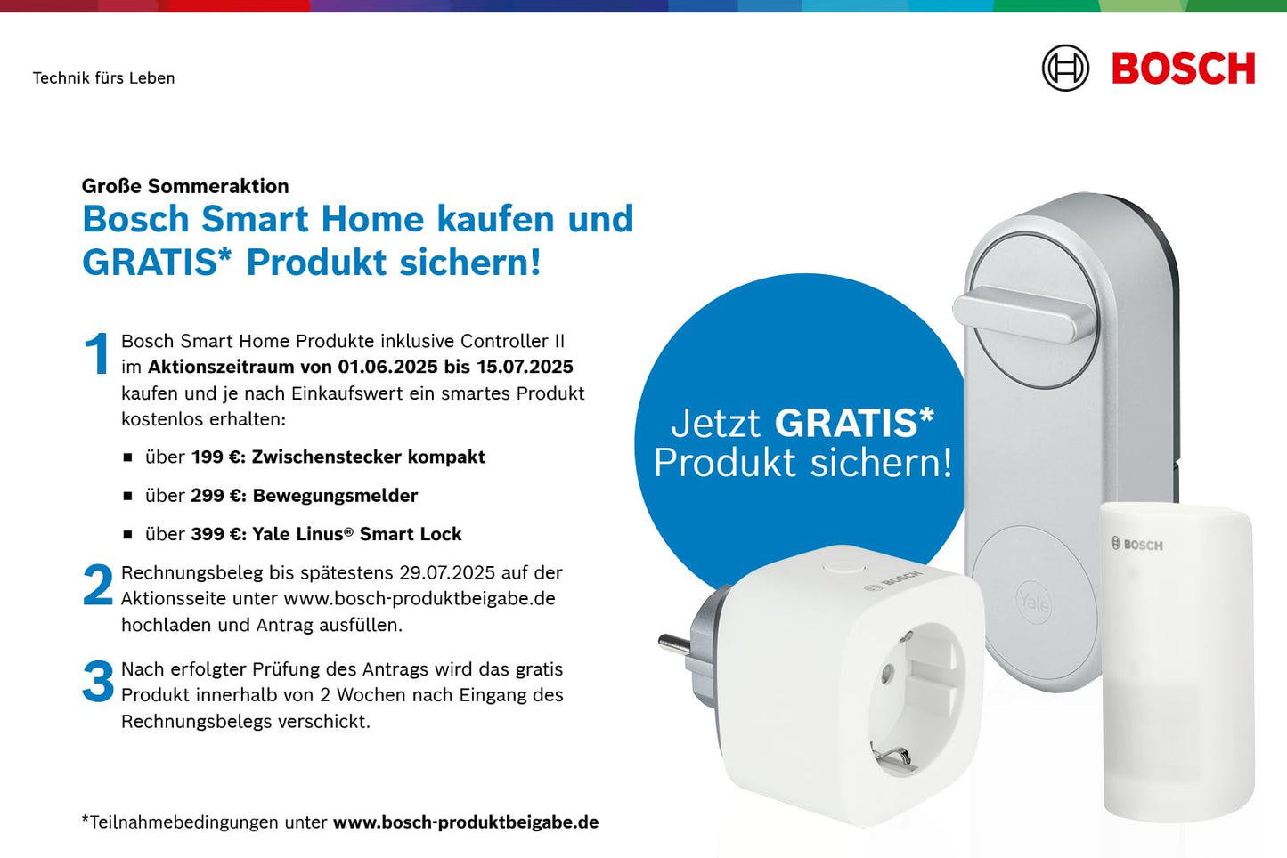 Bosch Smart Home Außenkamera II – 1080p, Sirene & Design-Leuchte, Alexa-kompatibel, wetterfest, anthrazit (Amazon exklusiv)