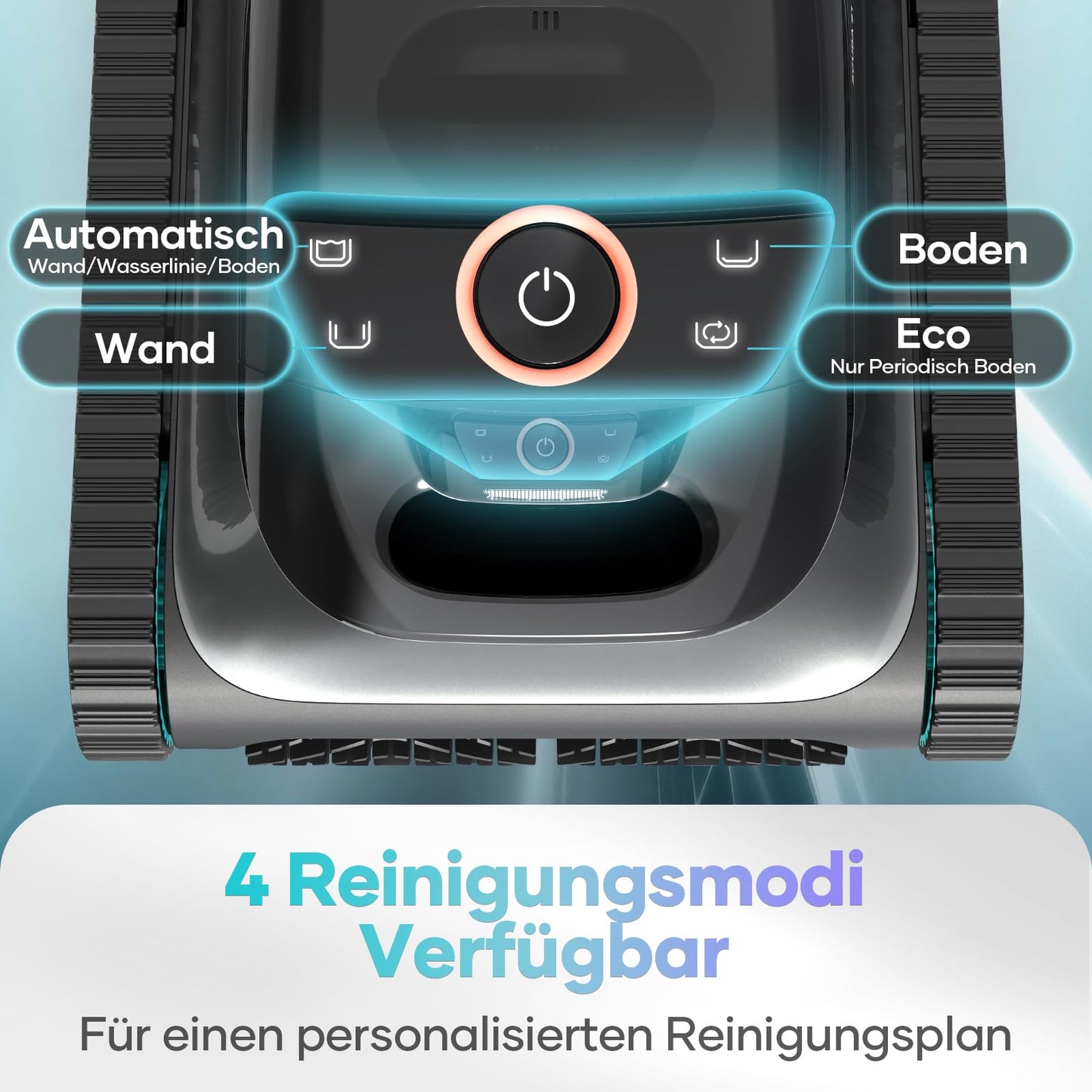 AIPER Scuba S1 2025 Kabelloser Poolroboter – 180 Min Laufzeit, Boden-, Wand- & Wasserlinienreinigung, App-Steuerung