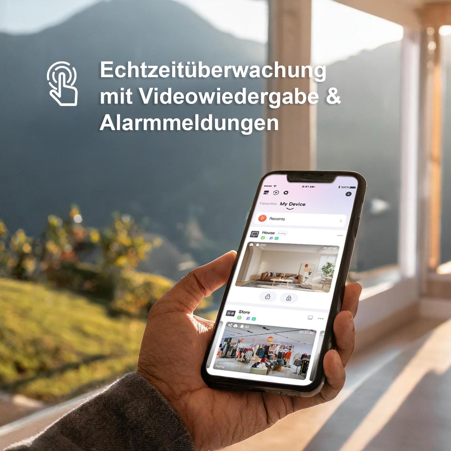 HiLook 4K PoE Kamera Set – 4× 8MP Bullet, SD-Slot, Farb-/IR-Nachtsicht, KI-Erkennung, 8CH NVR mit 2TB, App-Steuerung, für Außenbereich