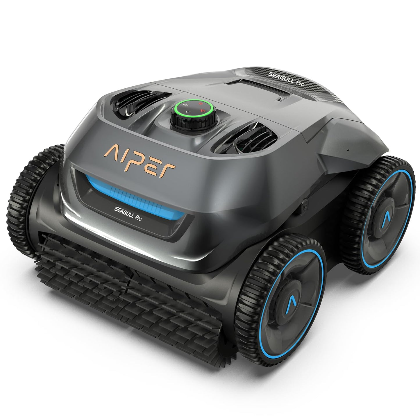 AIPER ZT6002 Kabelloser Poolroboter – Quad-Motor, WavePath, 3 Modi, 18500 LPH, für Boden & Wand bis 150 m²