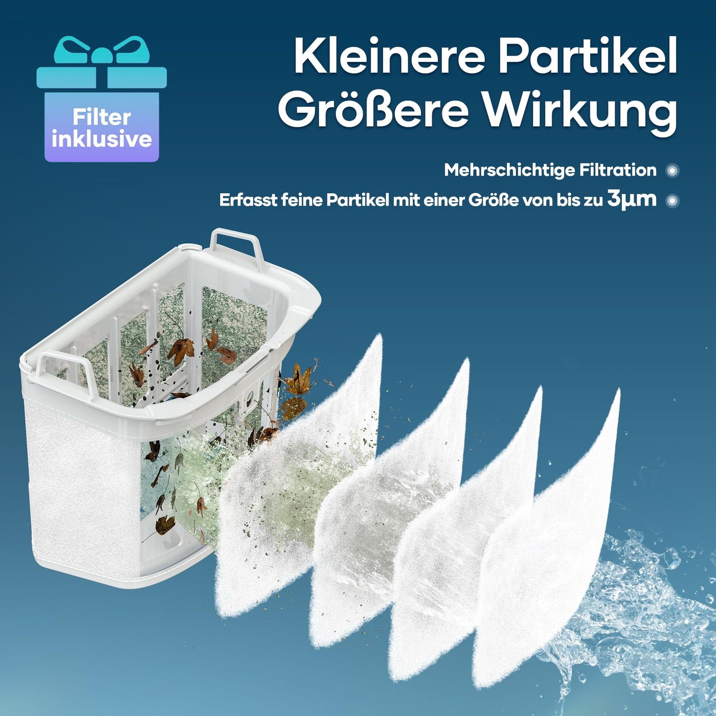 AIPER Scuba X1 Poolroboter mit App – 25200 LPH, 3 µm Feinfiltersystem, Boden-, Wand- & Wasserlinienreinigung, Kabellos