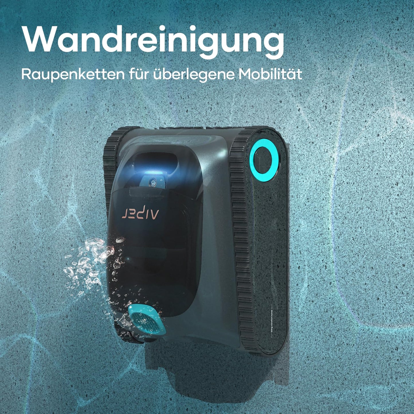 AIPER Scuba S1 2025 Kabelloser Poolroboter – 180 Min Laufzeit, Boden-, Wand- & Wasserlinienreinigung, App-Steuerung