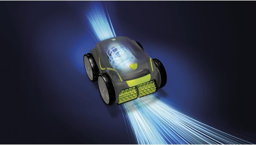 Zodiac Vortex 4WD GV5220 Poolroboter – Automatisch, Boden-, Wand- & Wasserlinienreinigung, bis 12×6 m, mit 18 m Kabel & Trolley