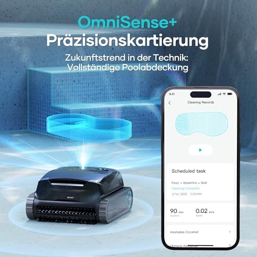 AIPER Scuba X1 Pro Poolroboter – 25200 LPH, Dual-Motor, 3 Modi, Boden-, Wand- & Wasserlinienreinigung, bis 200 m²
