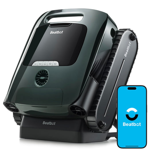 Beatbot AquaSense 2 Pro Pool Robot, Pool Vacuum Cleaner Design for Cleaning Floor, Wall, Surfaces and Clarifies Water, Floats on Water Surface After Cleaning, Smart Navigation, Pools up to 360 m²