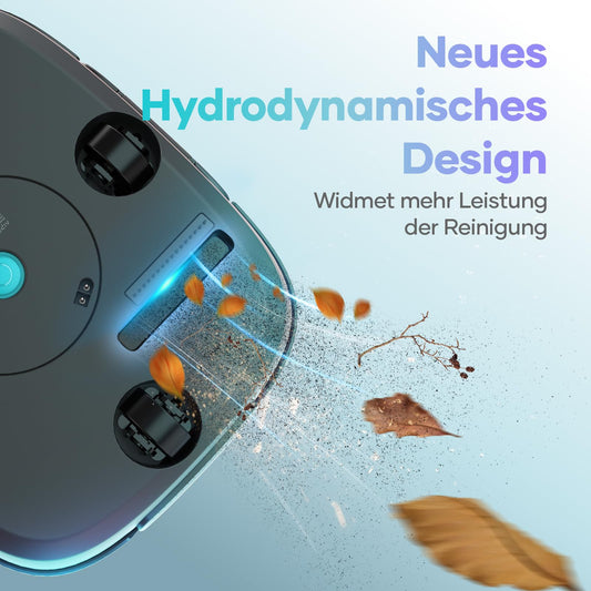 AIPER ZT6002 Kabelloser Poolroboter – Quad-Motor, WavePath, 3 Modi, 18500 LPH, für Boden & Wand bis 150 m²