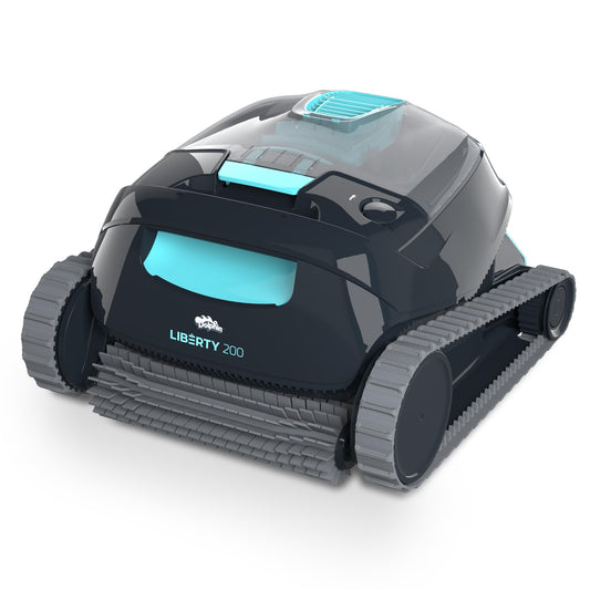 Dolphin Liberty 300 Automatischer Poolreiniger Poolroboter kabellos - Boden und Wandreinigung - Energieeinsparung, Eingelassene Pools bis zu 10 m, Wasserpflege