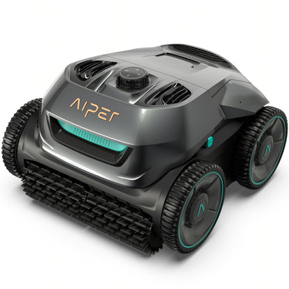 AIPER ZT6002 Kabelloser Poolroboter – Quad-Motor, WavePath, 3 Modi, 18500 LPH, für Boden & Wand bis 150 m²