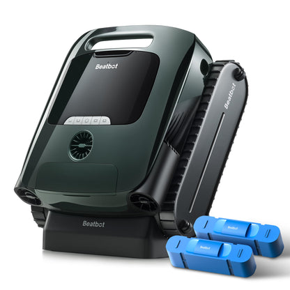 Beatbot AquaSense 2 Pro Pool Robot Set with Clarifier Set, Pool Vacuum Cleaner Design for Cleaning Floor, Wall, Surfaces and Clarifies Water, Floats on Water Surface After Cleaning